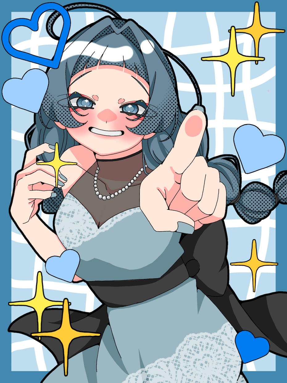 1枚絵作成を承っております かわいいイラスト作ります✨️ポップで可愛いが得意です❕ イメージ3