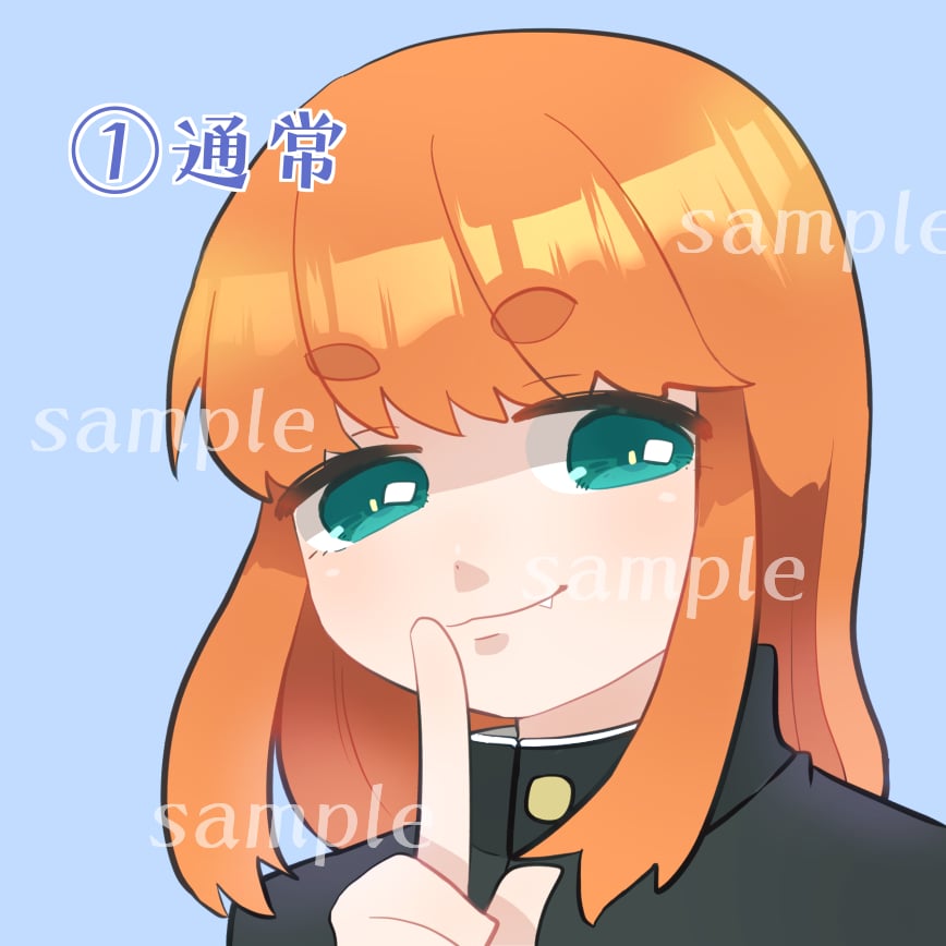 SNS等に使えるアイコンイラスト描きます Twitter等に使用OK！オリジナルキャラクター描きます！ イメージ2