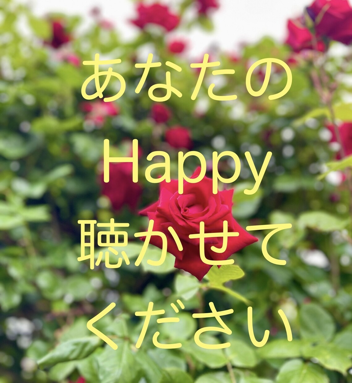 あなたのハッピーをお聴きします あなたの大切な声で、心の嬉しい！を伝えてください。 イメージ1