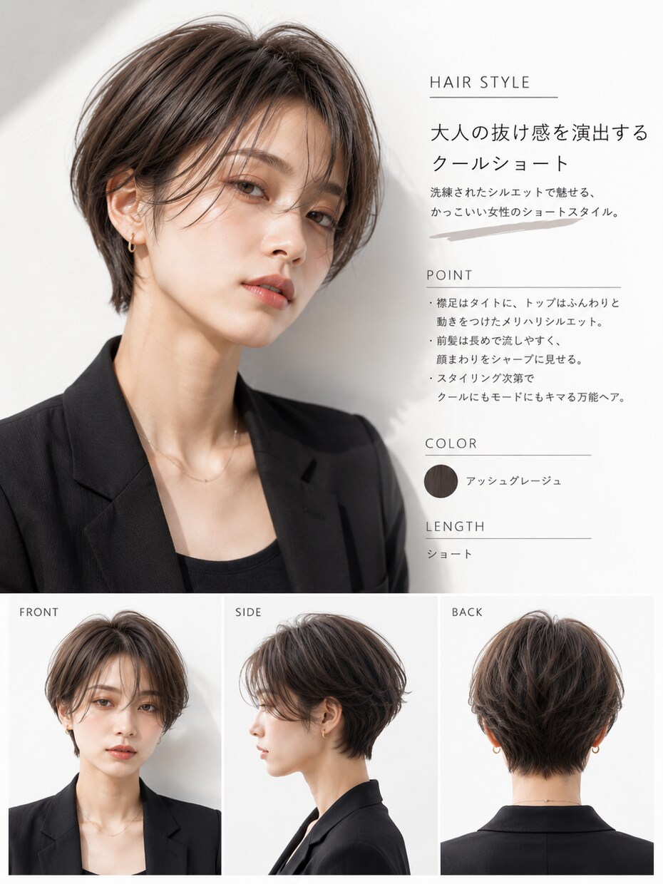 美容室向けのAIモデル画像を作成します SNS・集客用に使えるおしゃれなAIモデルを制作します！ イメージ4