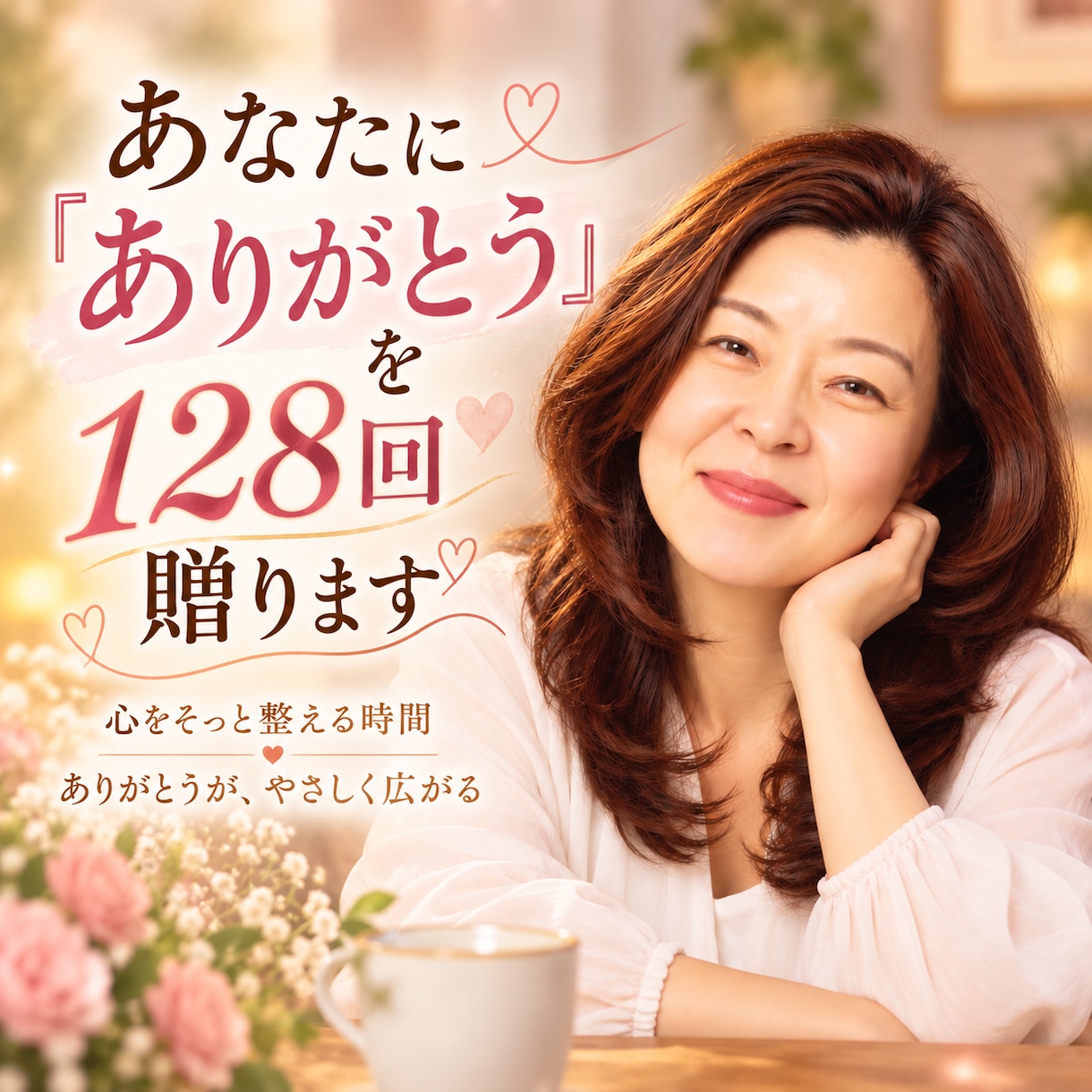 あなたに「ありがとう」を128回贈ります 128回のありがとうで、心の洗濯しませんか？ イメージ1