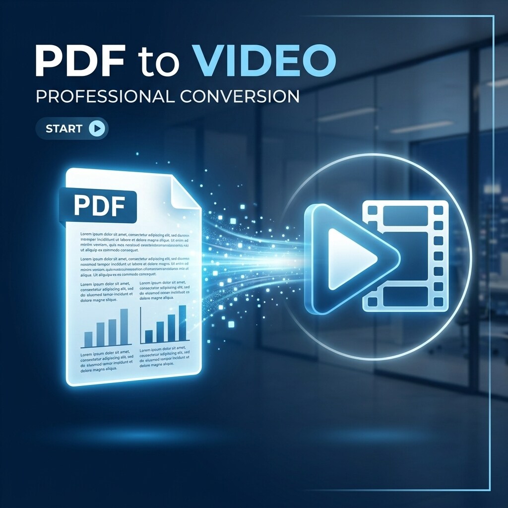PDFマニュアルを「高音質な研修動画」にしますます AI×プロの検品で、安価かつ正確な動画教材を最速納品！ イメージ1
