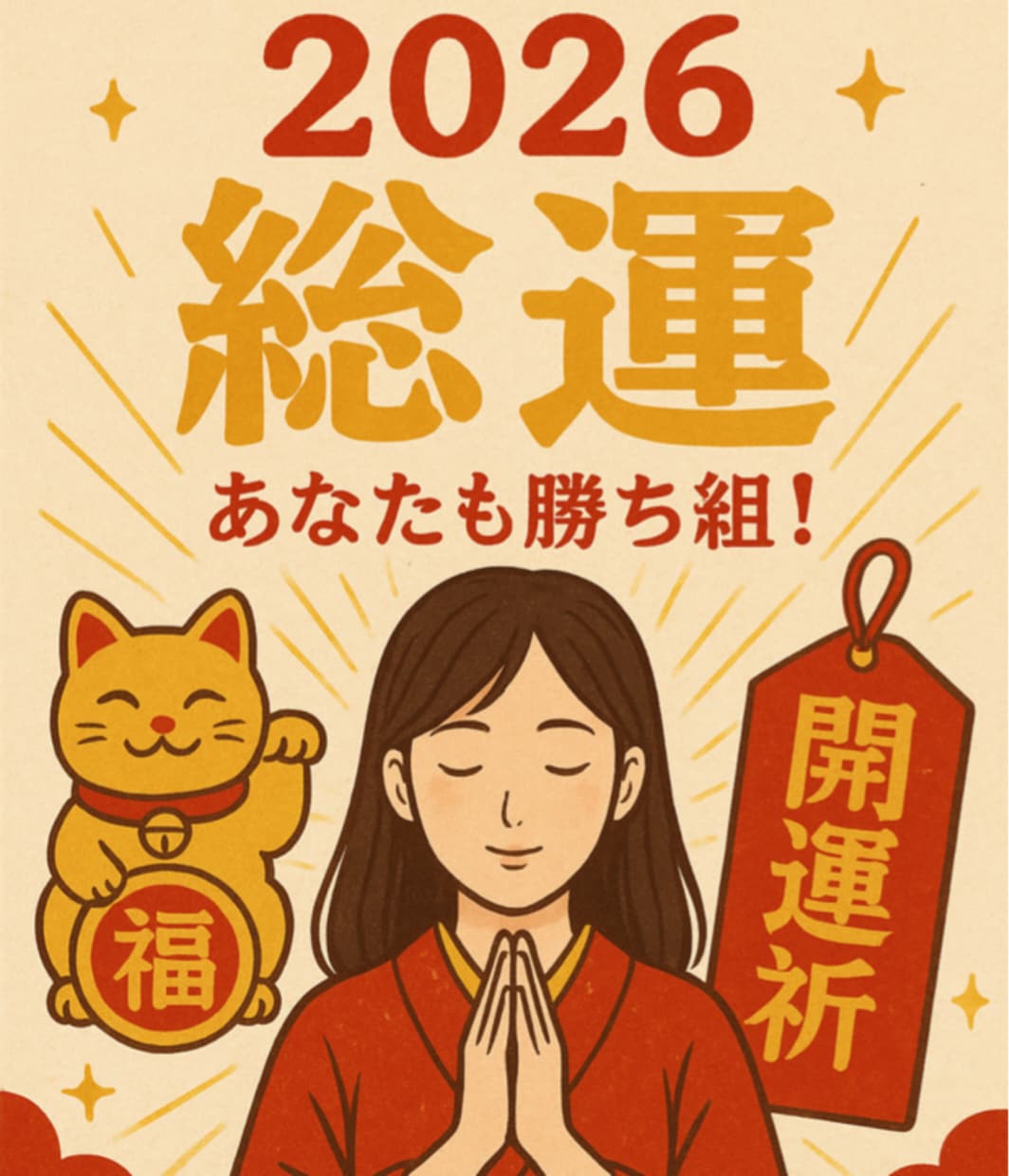 2026年下半期 開運祈願 勝ち組に導きます 運命激変の年 旧暦6月になりました！来年に向けて整えましょう イメージ1