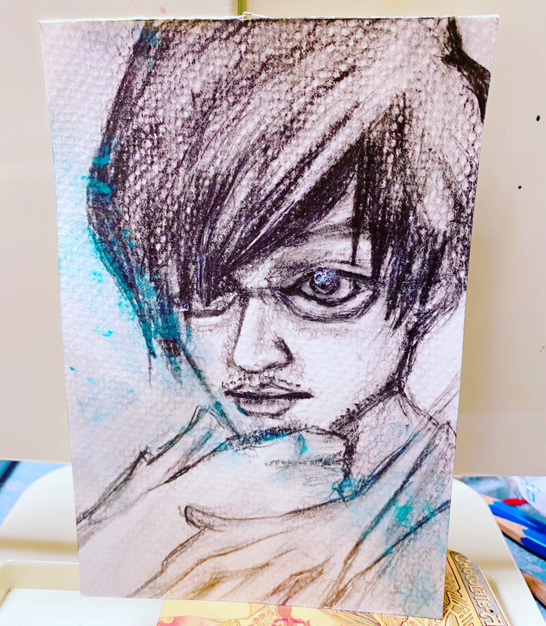 昭和レトロ切り絵風な心のこもった似顔絵描きます 私の似顔絵には愛と心だけは詰まっております！！！！！！！！！ イメージ9