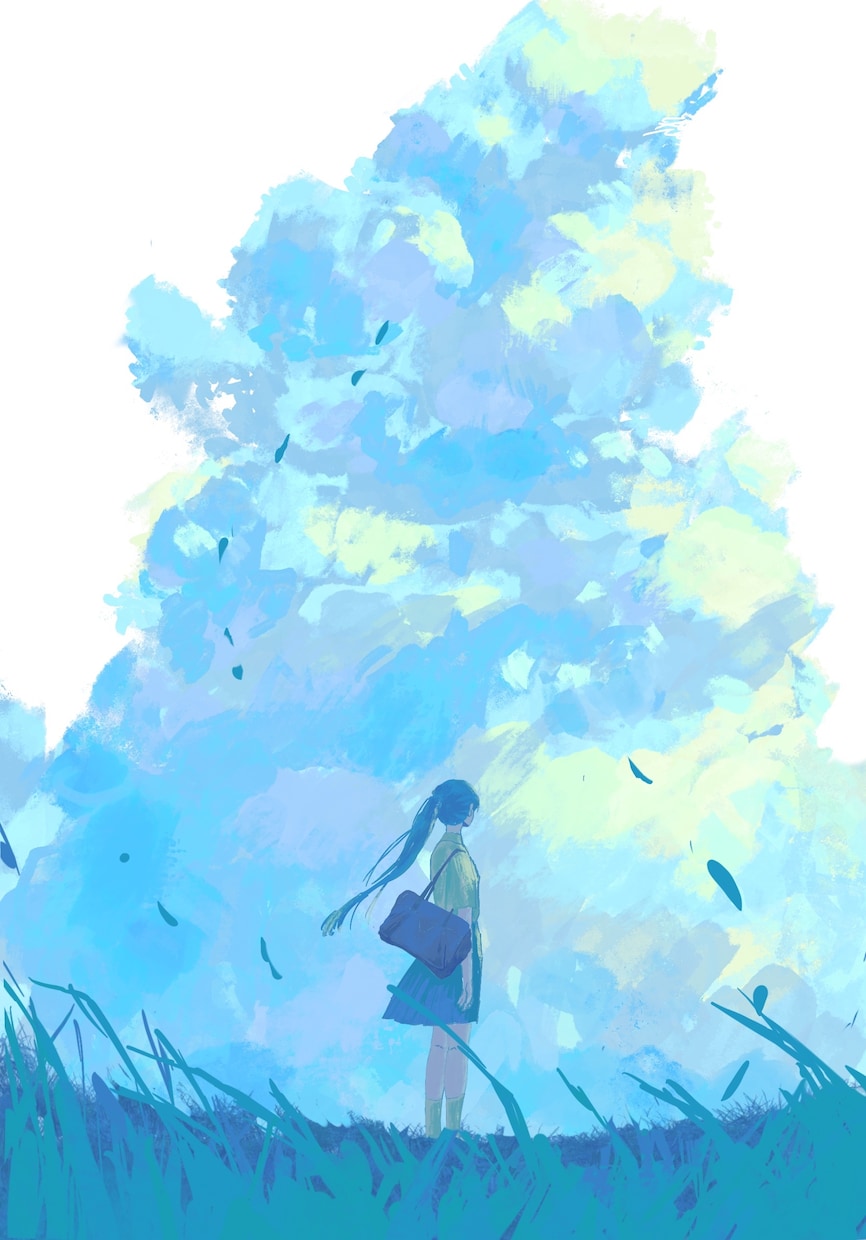 背景と女の子のイラスト描きます 一枚絵/MV用イラスト/サムネイル/CDジャケット等 イメージ1