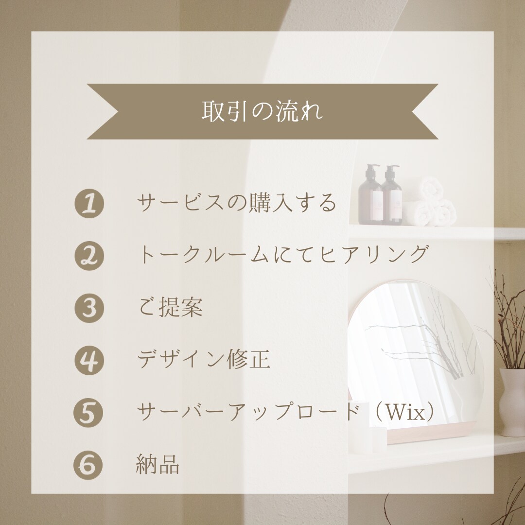 まるっとおまかせOK！素敵なLP制作いたします サーバーアップロードもおまかせ！wixにて制作します。 イメージ2