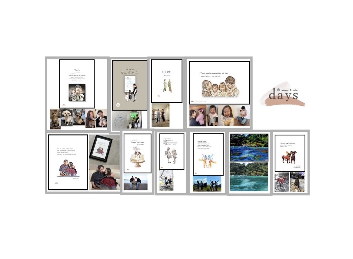 ココナラ始めました！写真をアートに制作します [日々をその時をカタチに… ] イメージ2