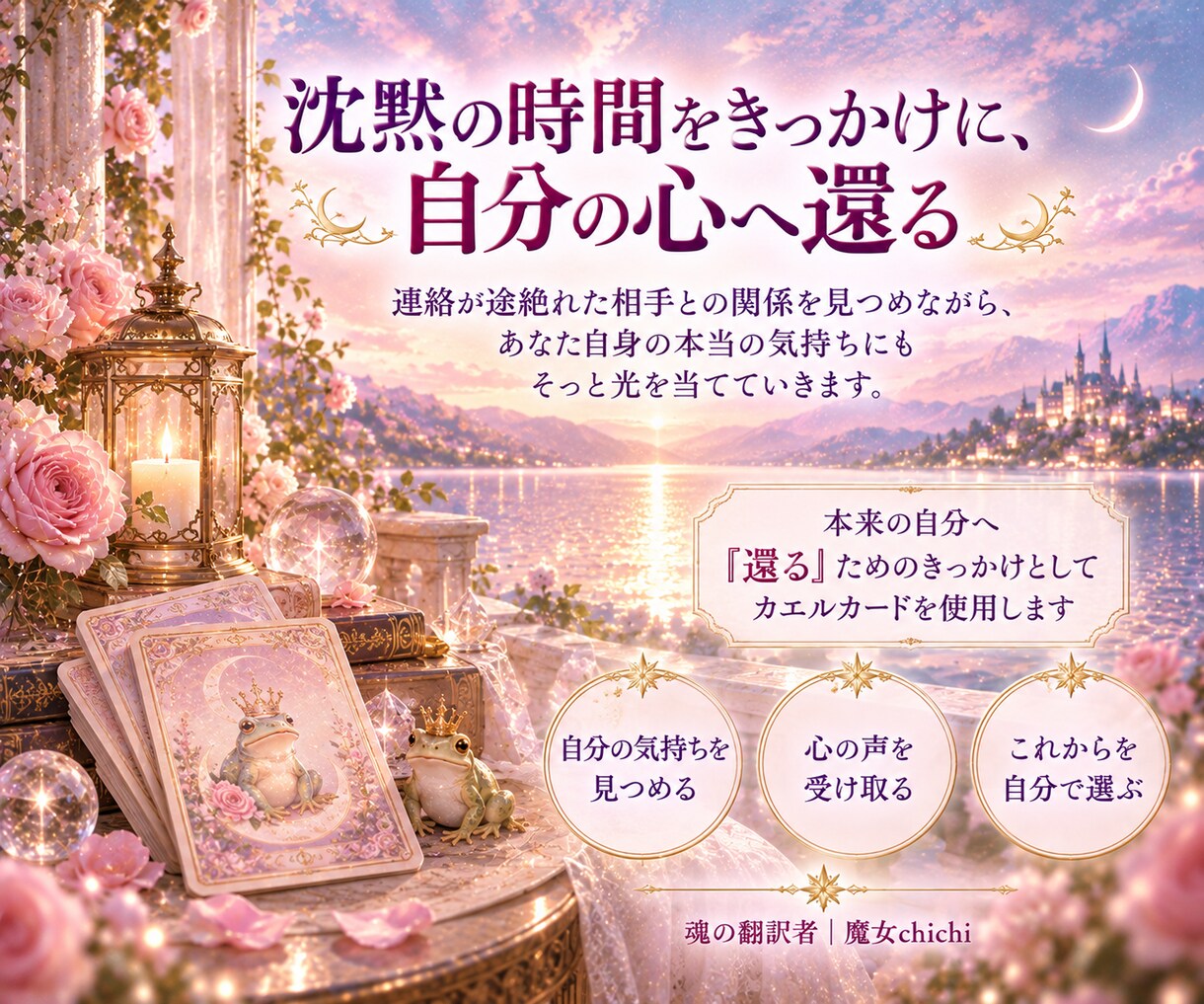 音信不通のあの人の気持ちを霊視で読み解きます 連絡が途絶えた理由と、ふたりの今を丁寧に読み解きます イメージ4