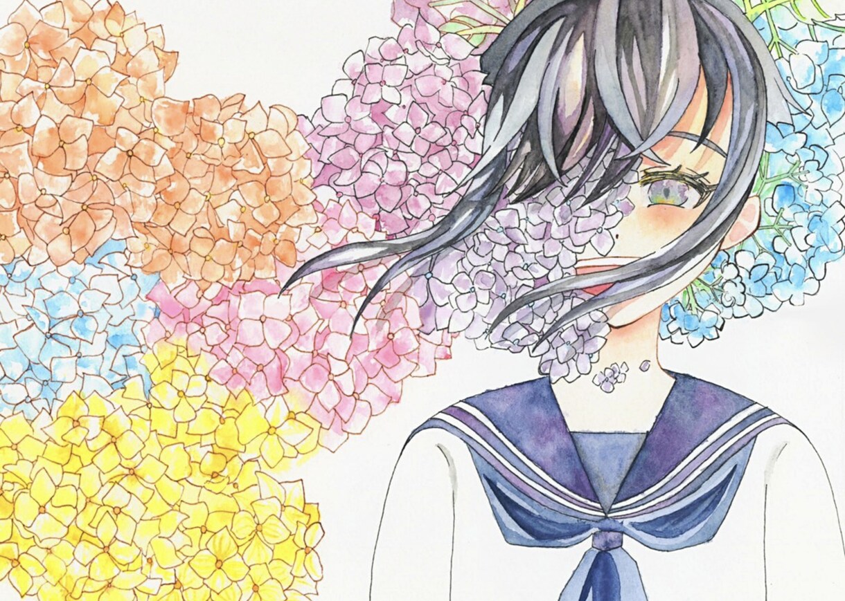 透明水彩で色鮮やかな色彩原画描きます 大切な人へのプレゼントやお部屋に絵を飾りたい方へ イメージ4