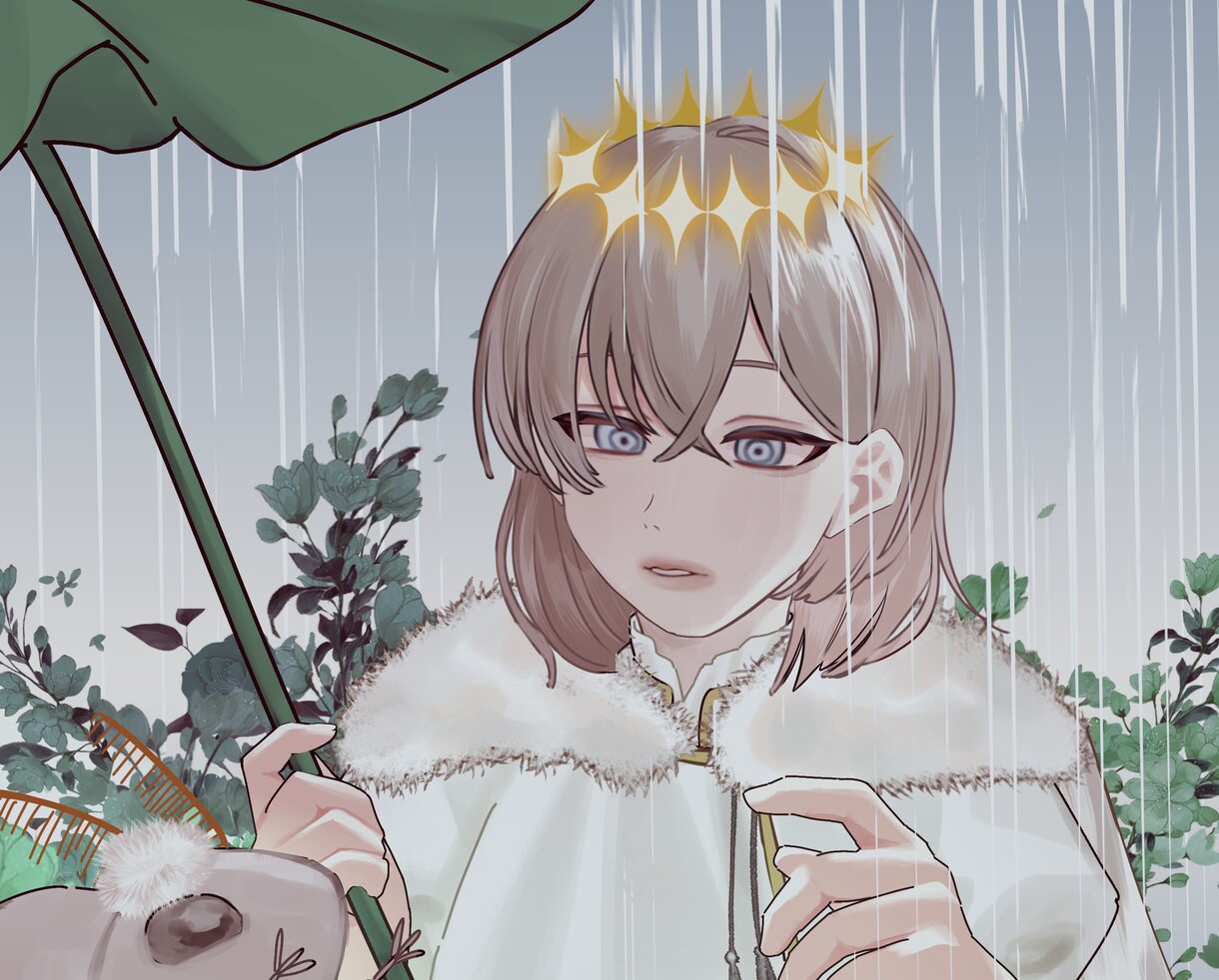 性癖に刺さるキャラクターの一枚絵制作します 感情や雰囲気で性癖に刺さるキャラクターの一枚 イメージ5