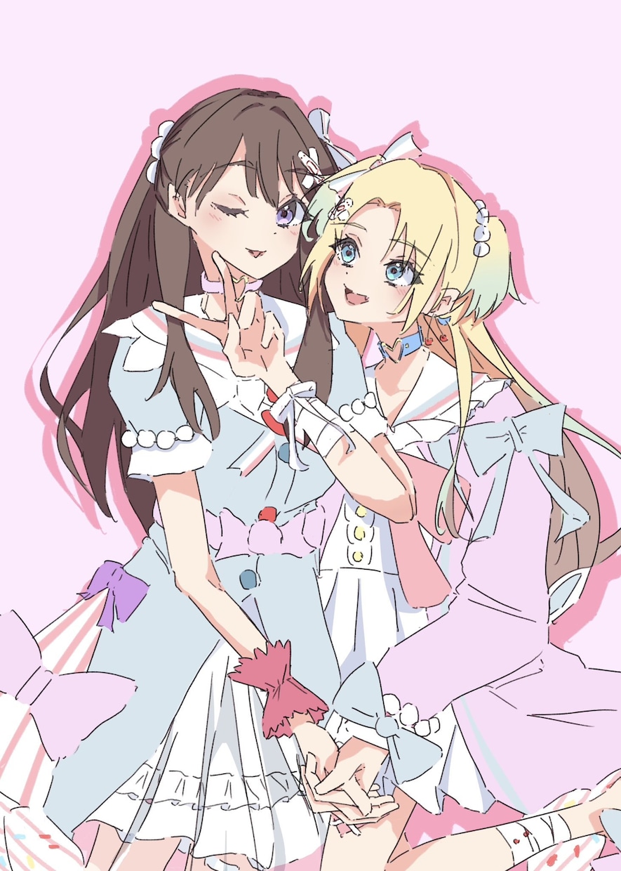 フラスタ用のイラストを制作します ラブライブ等のアイドルコンテンツのイラスト。 イメージ1