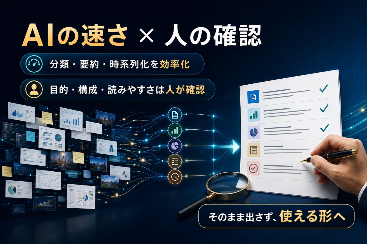 大量のメモ・PDFを使える資料に整理します バラバラな情報を、ひと目で伝わる資料へ整えます イメージ5