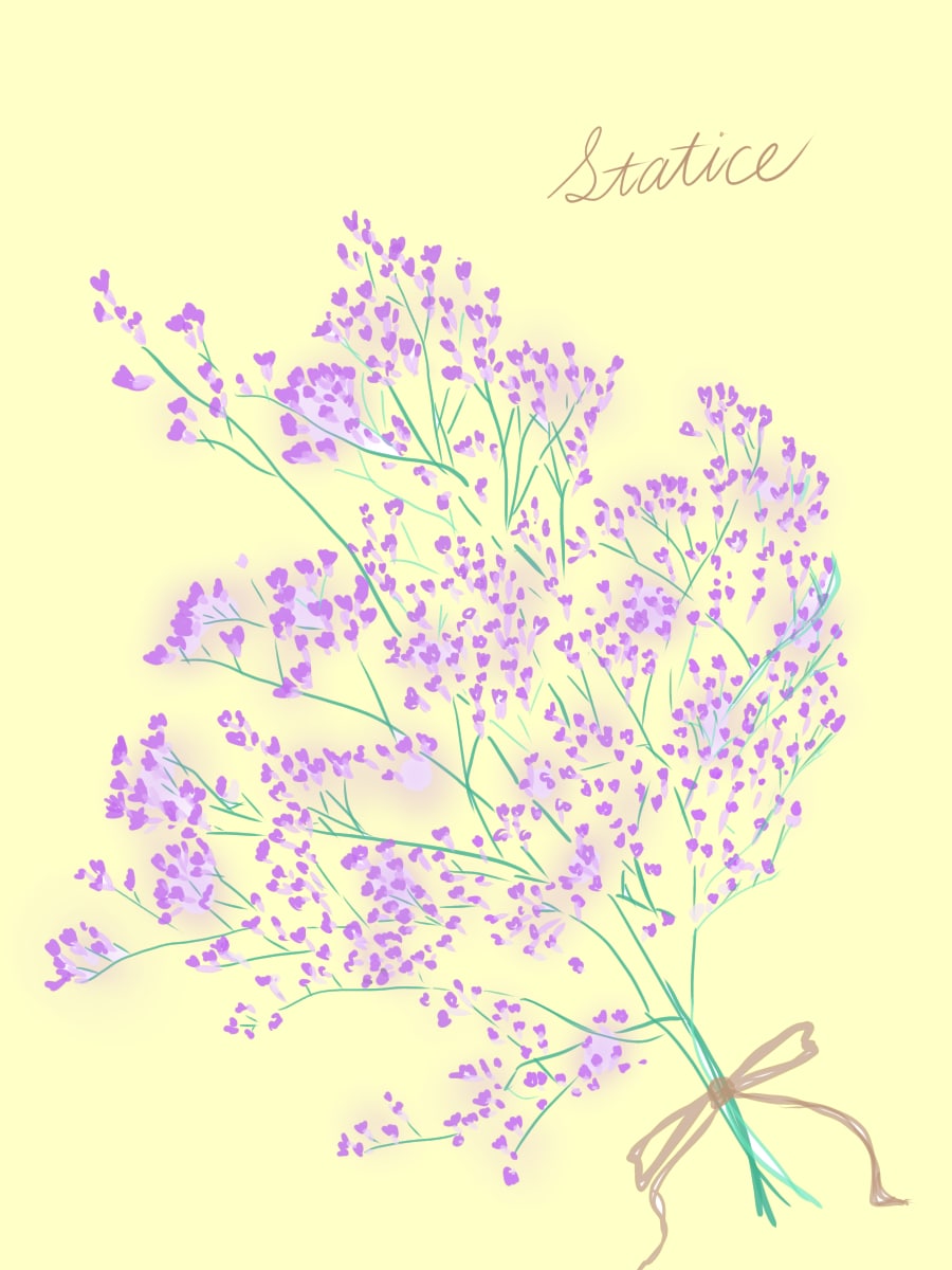 アイコン、広告、ウェルカムボード用イラスト描きます 現役フローリストが女の子やお花のイラストを描きます！ イメージ6