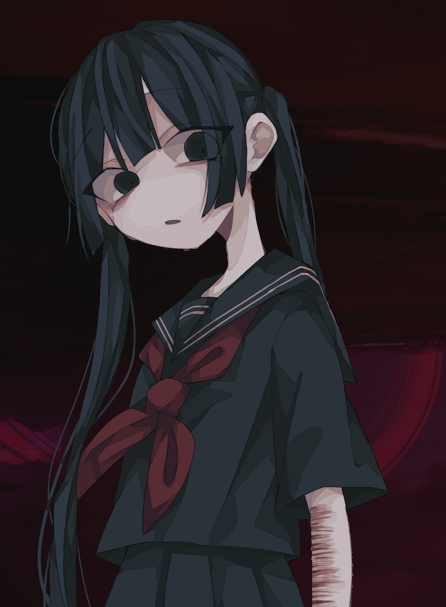 病み系動画イラスト、SNSアイコン等作成します 病み感のある仄暗いイラストを作成します イメージ3