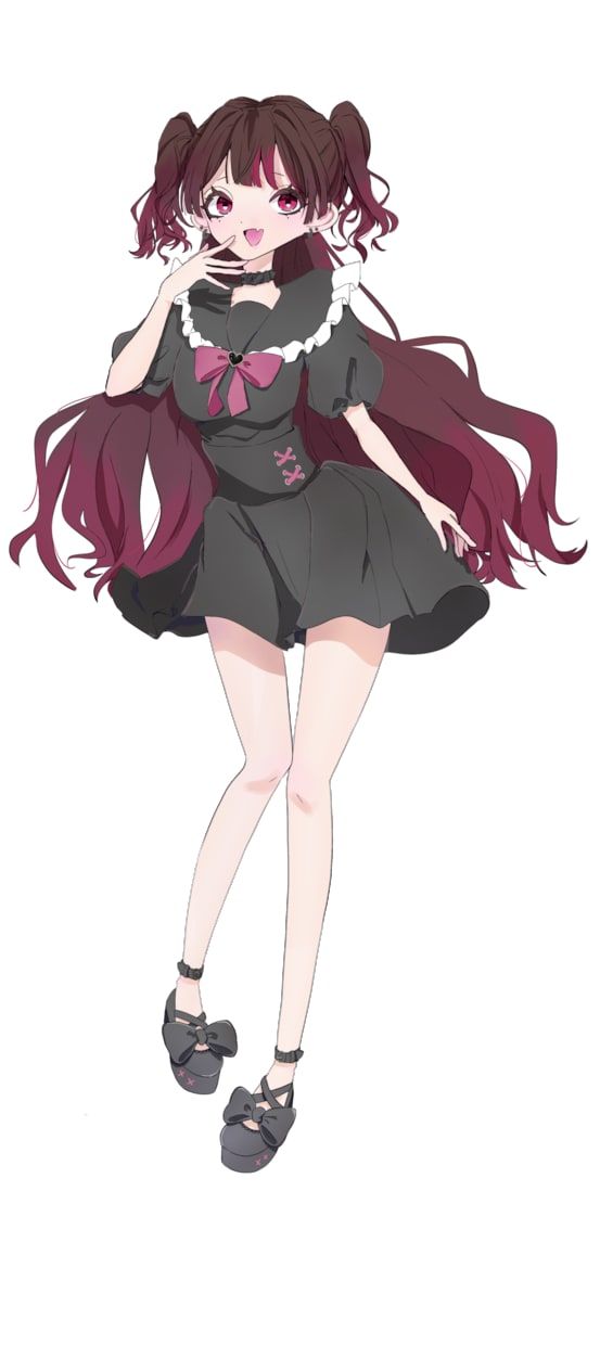 IRIAM配信用の絵・Live2Dイラスト描きます 商用利用費込み！《おまけ》自己紹介、名刺イラスト付き！ イメージ2