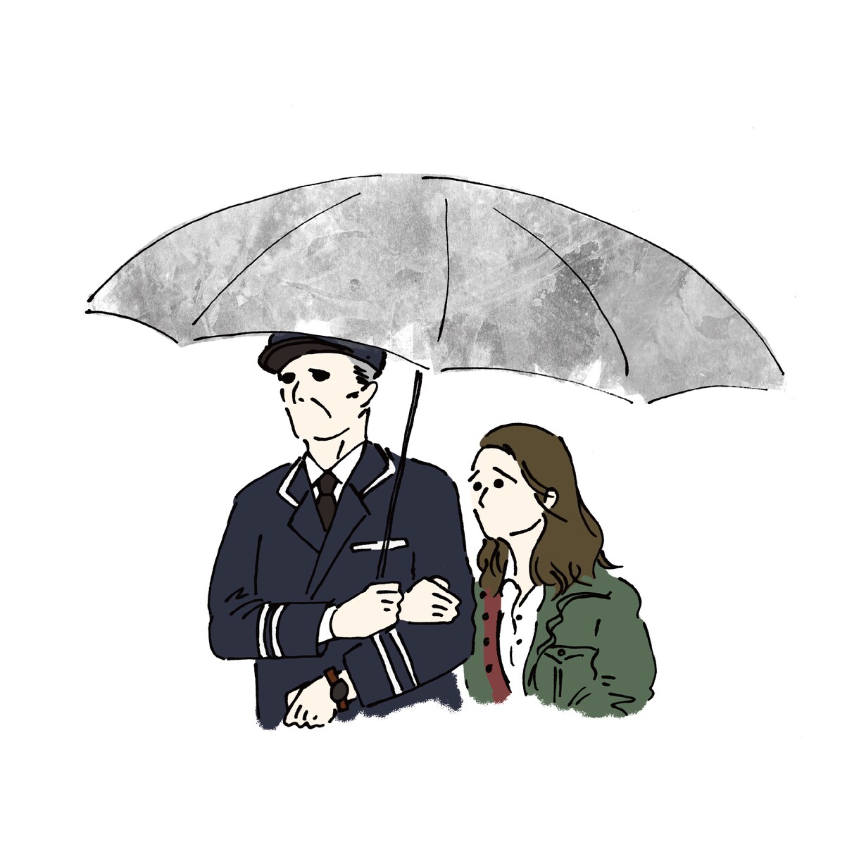 デフォルメ手描き似顔絵お描きします ゆるっとラフに。ふわっとシンプルに。丁寧にあなたを表現します イメージ6