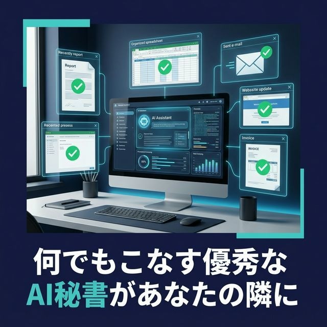 あなた専用のAIエージェントを構築します エンジニアでなくても使える。あなた専用のAI業務スタッフ。 イメージ2