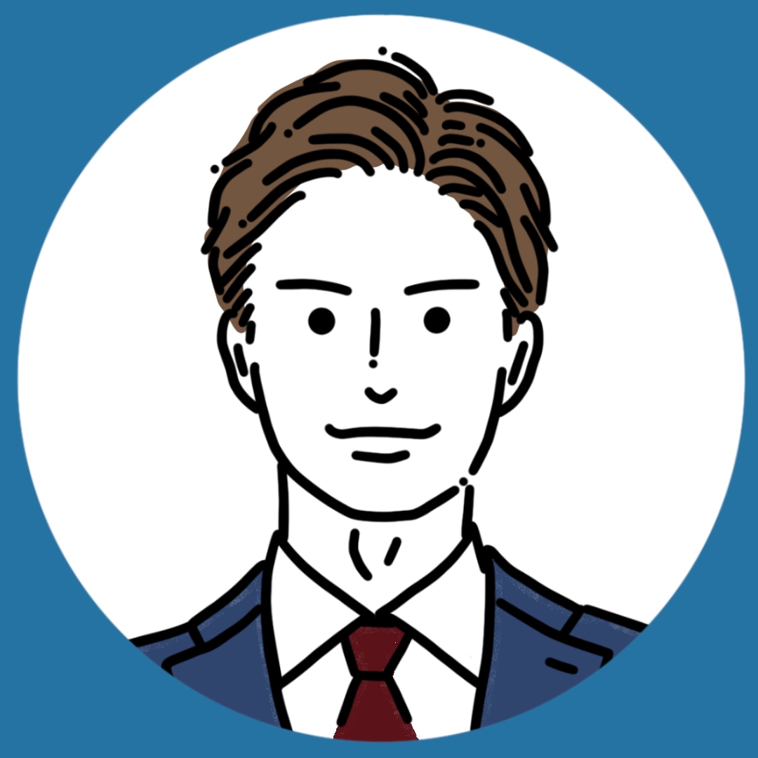 目が点のお洒落な似顔絵線画アイコンイラスト描きます 線の色、背景色は、ご自由に指定できます^^ イメージ3