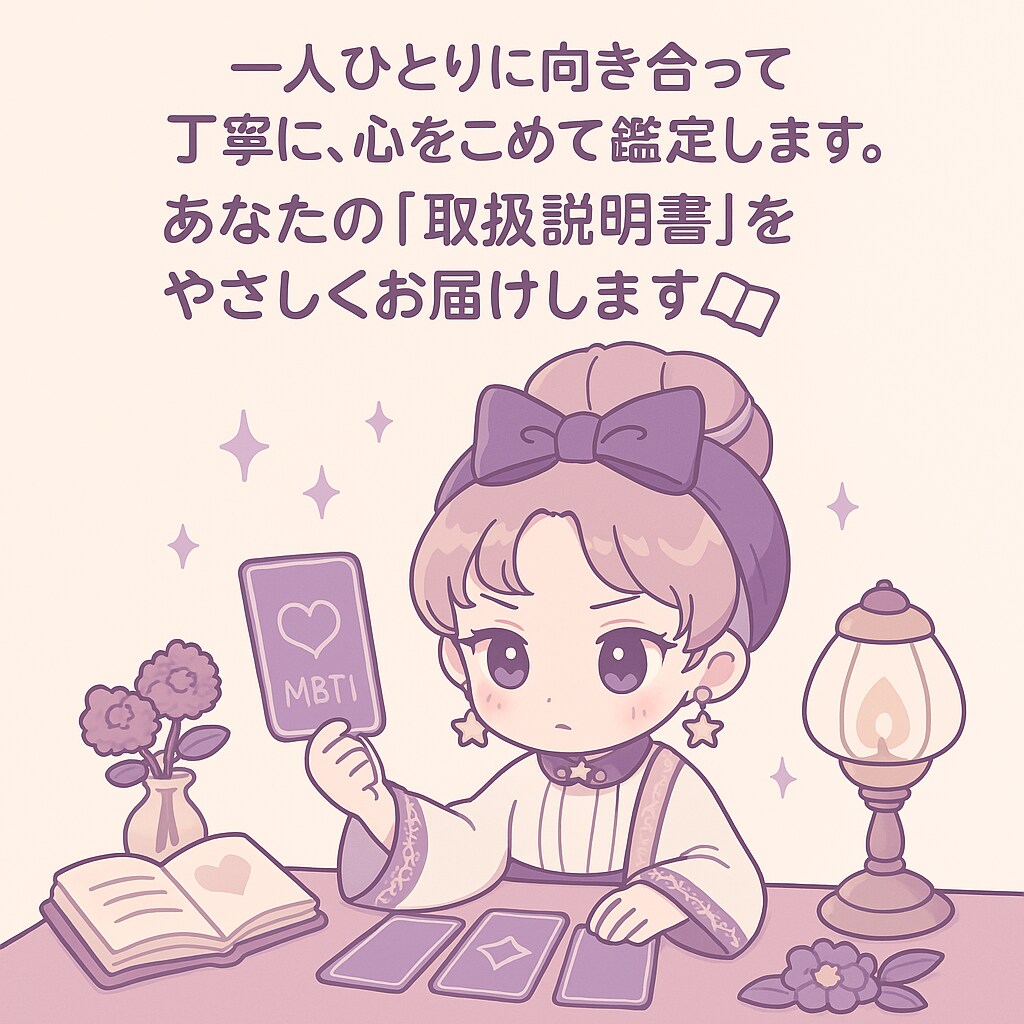 恋愛鑑定　あなただけの恋愛トリセツ作ります あなたの魅力や弱点、相性、恋愛運、片思いが実る時期など イメージ4
