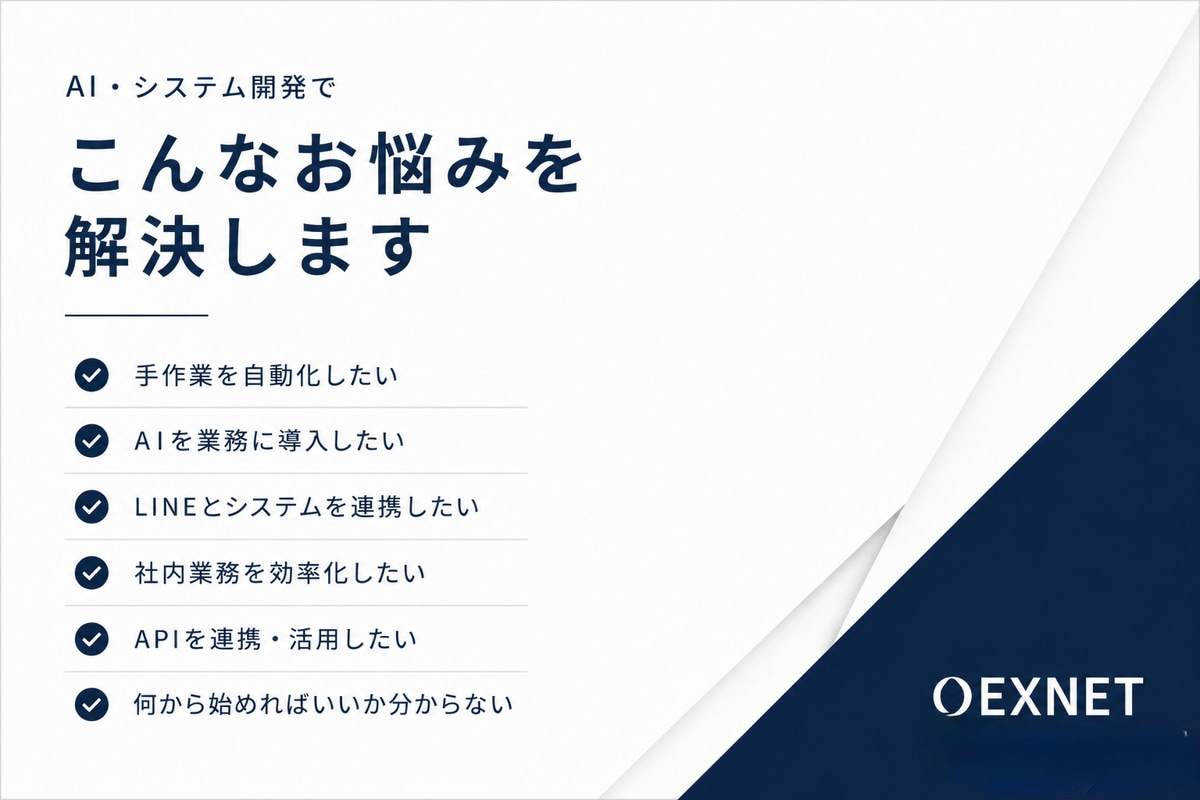 AI・業務効率化システムを開発します 業務に合わせたオーダーメイド開発 イメージ2