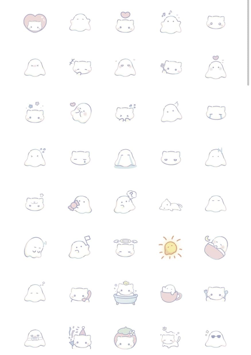 LINEスタンプつくります ふわふわ系/動物/量産型/地雷系 得意！ 絵柄希望聞きます イメージ3