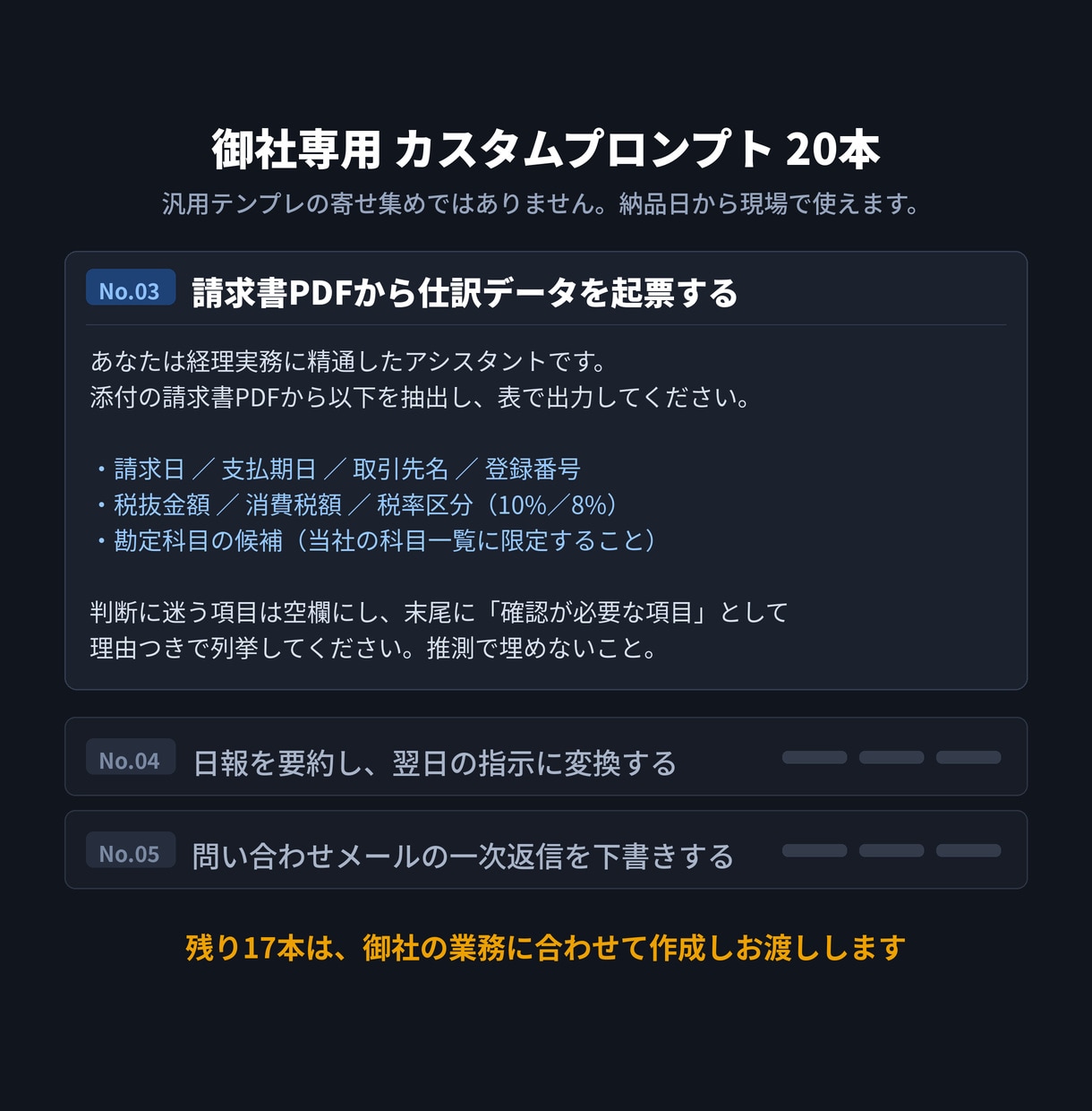 現場を知る経営者がAI業務効率化を診断します 「で、うちは何から始めれば？」に答えます イメージ5