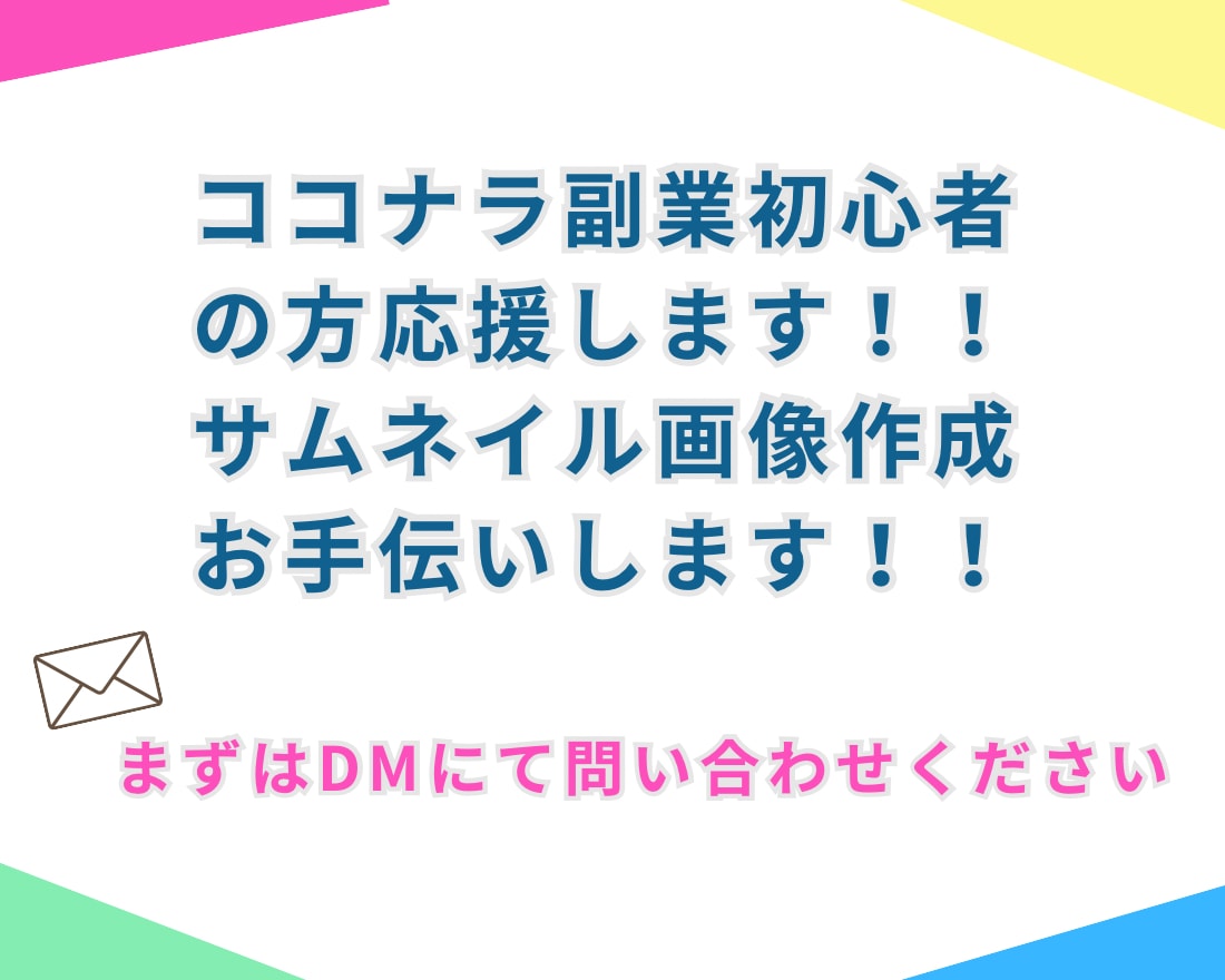 ココナラ初心者　出品サムネイル作成手伝います ココナラ始めた&出品画像作成に困っている方低価格で対応します イメージ4