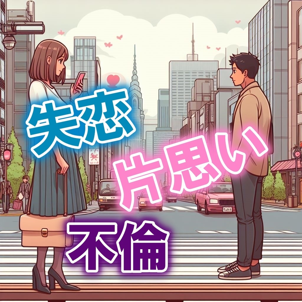 30代以上　だれにも言えない恋愛のお悩みを伺います 失恋、片思い、不倫、３０歳超えて付き合った経験が無い。 イメージ1