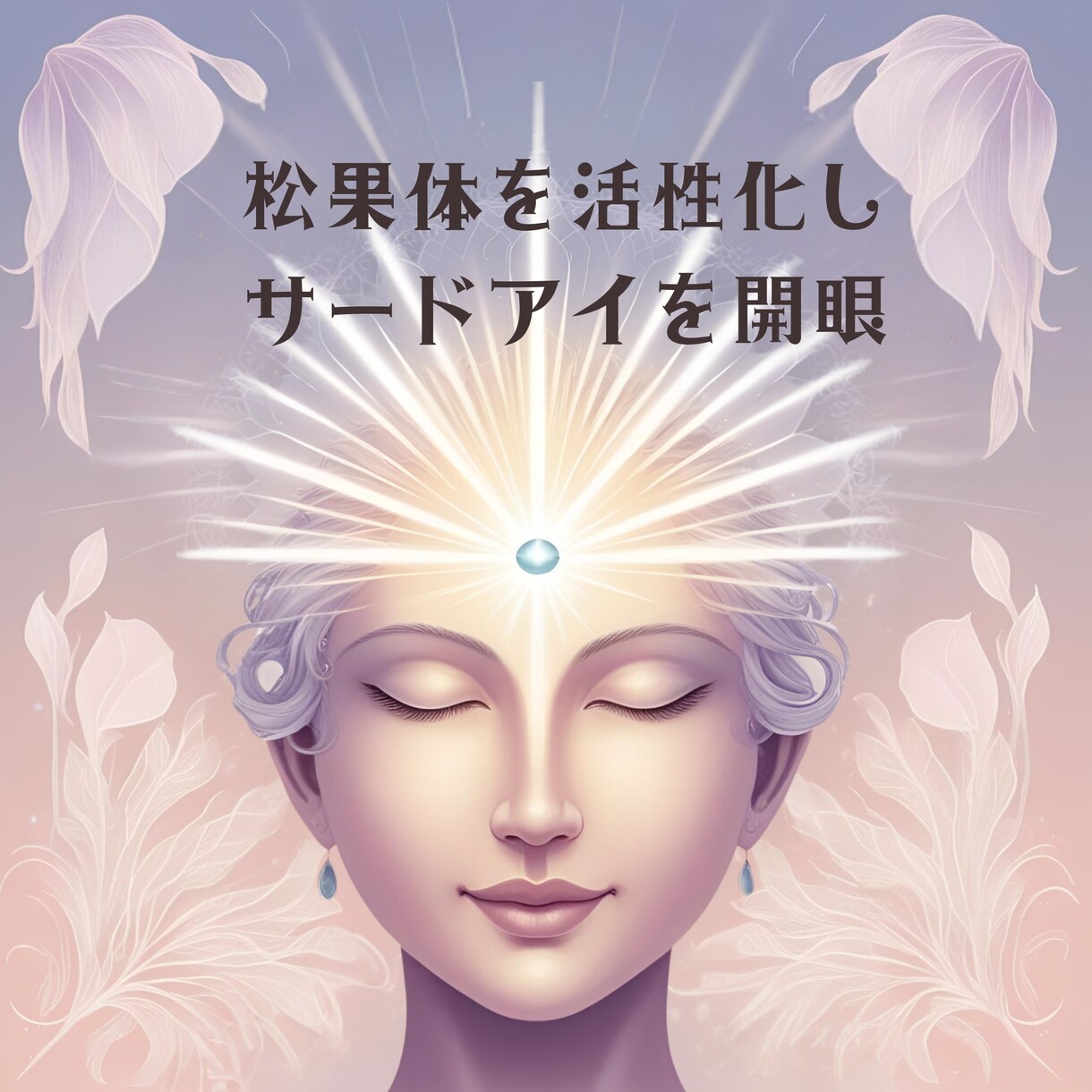 松果体を活性化しサードアイを開眼します ''真実を見抜く第三の目、あなたの直感力を研ぎ澄ます'' イメージ1
