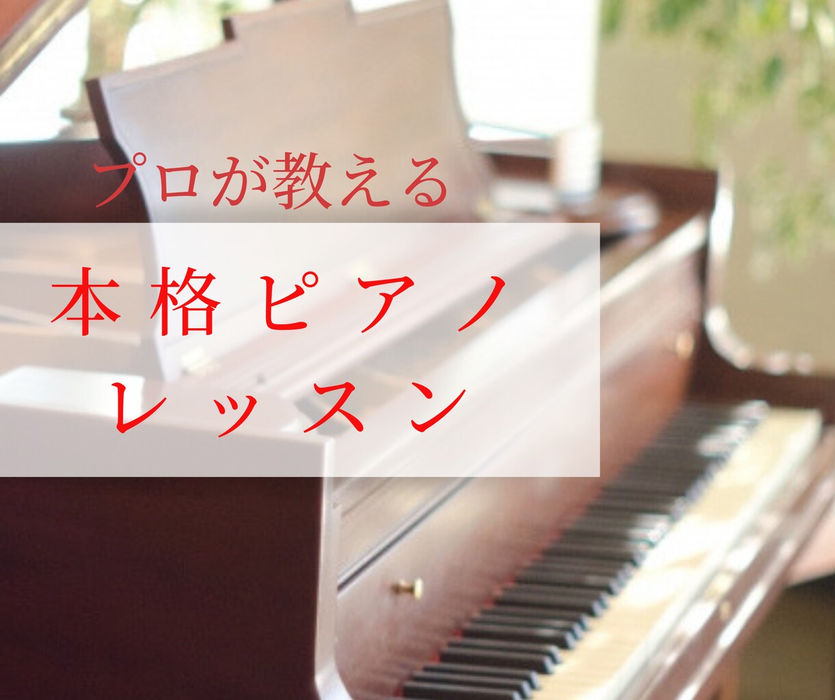 合唱祭の伴奏にも◎ピアノ演奏のアドバイスを致します 〜現役音楽教室講師によるレッスンを受講してみませんか？〜 イメージ1