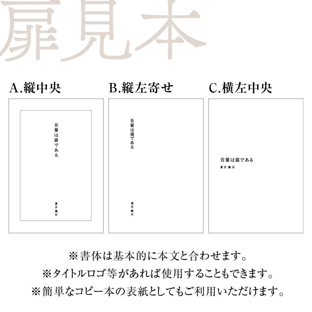 小説同人誌の本文印刷用データ作成します その小説、キレイな文字組の同人誌にしませんか？ イメージ3