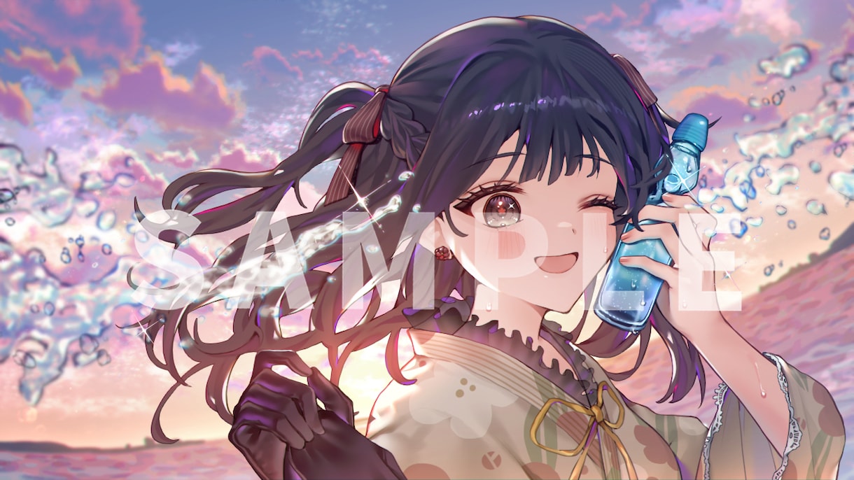 かわいい人物から背景まで一枚絵お描きします VTuber活動・動画投稿などなんでもOK イメージ3