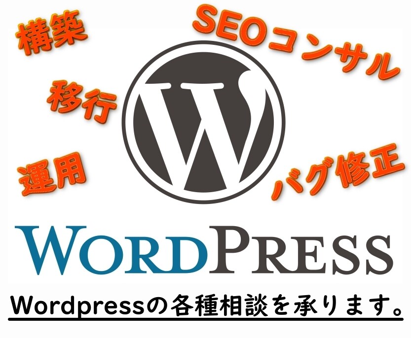 Wordpressの各種相談を承ります 月10億PVのサイトのSEOコンサル経験者の目線でアドバイス イメージ1