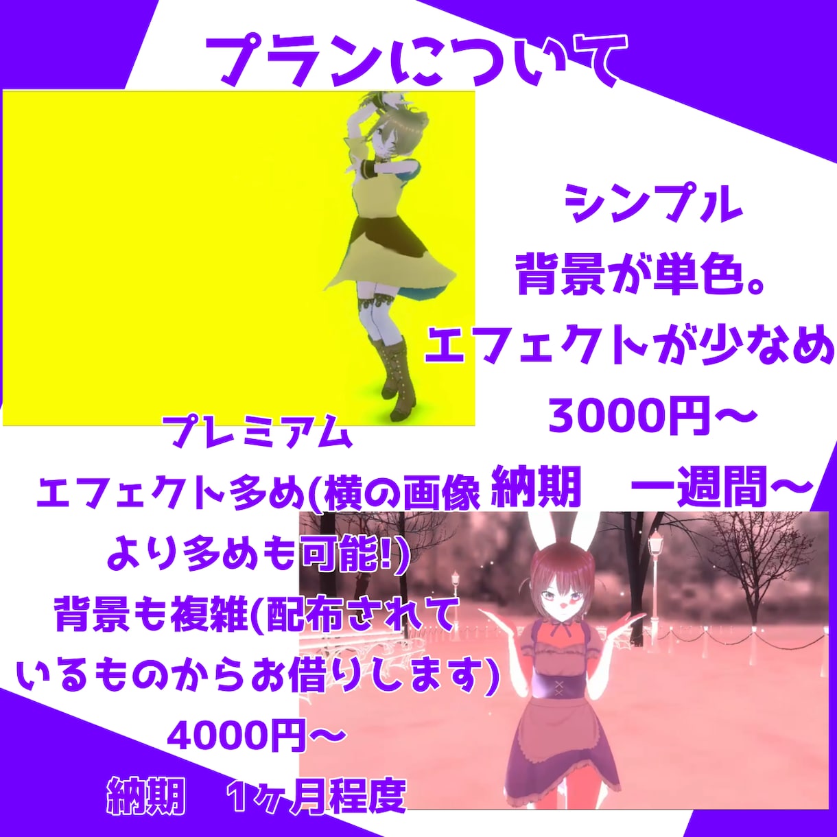 MMD丁寧に仕上げます 格安で最高な仕上がりのMMD動画をお届けします！ イメージ4