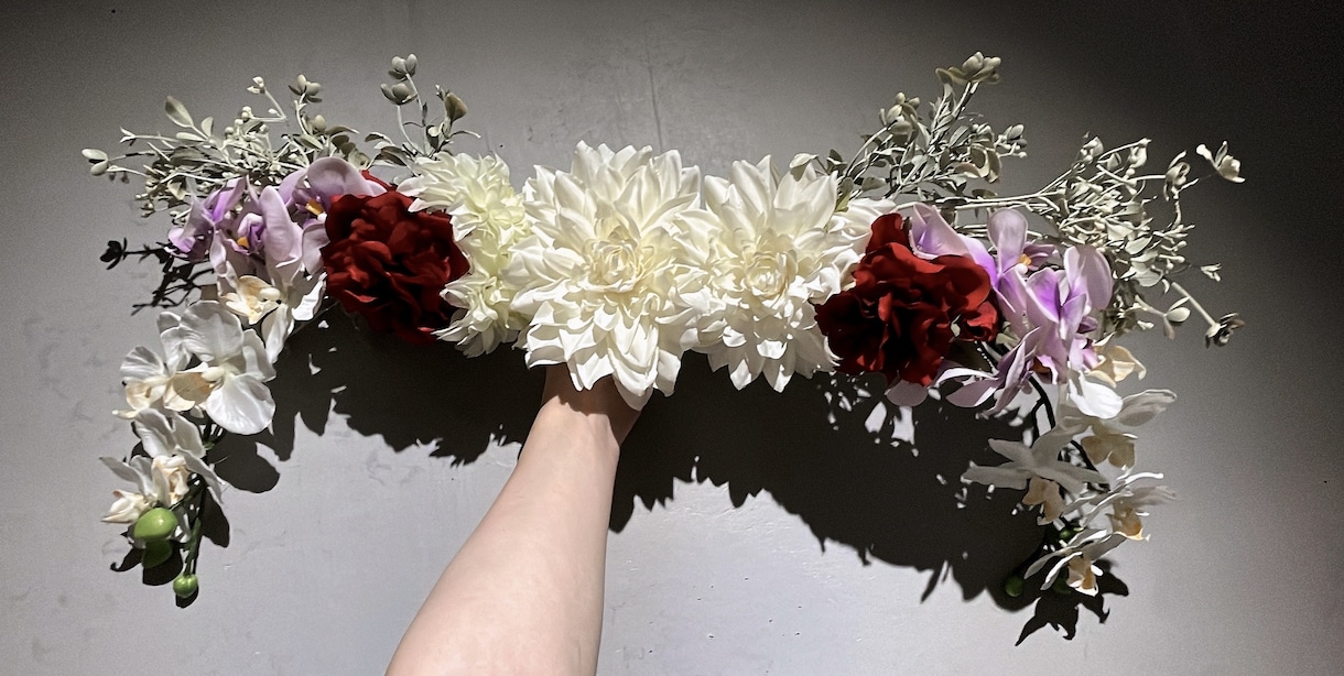 お二人だけのお花を作製いたします ウェルカムボードなどご希望に沿った作品を制作します イメージ2