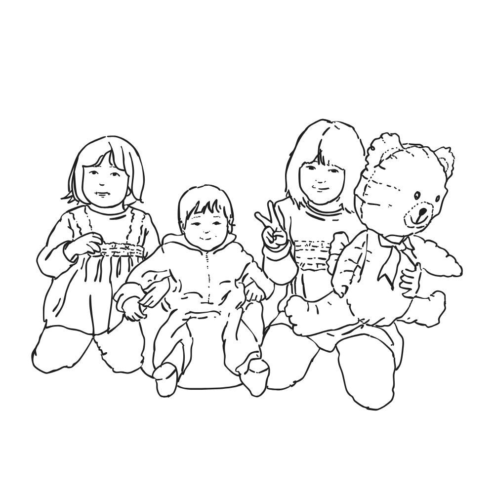 写真からシンプルアイコン、似顔絵描きます SNSのプロフィール画像！自分ロゴ！プレゼント用にもOK！ イメージ5
