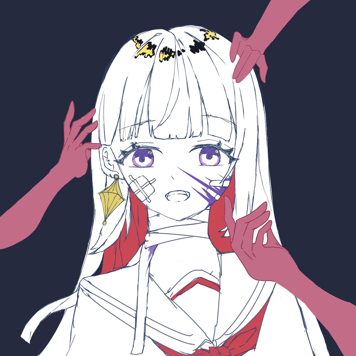 心に刺さるイラストを描きます 一目惚れする幻想と煌めきをご提供します イメージ2