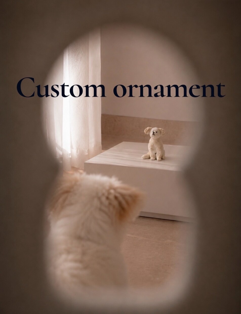 オーダーメイドで愛犬を陶器作品にします 大切な記憶を、陶器のアートとして残します。 イメージ1