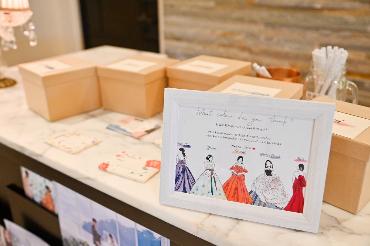 結婚式のプロフィールブックを制作しますます おふたりらしさが伝わる一冊を丁寧に仕上げます イメージ1