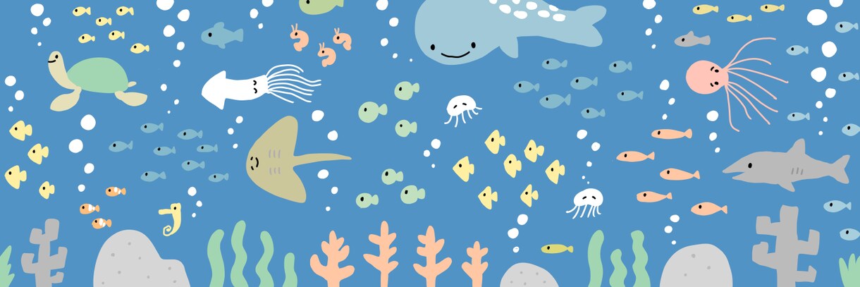 ゆるいイラストのXヘッダー描きます フリーヘッダー1000枚以上作成しました イメージ2