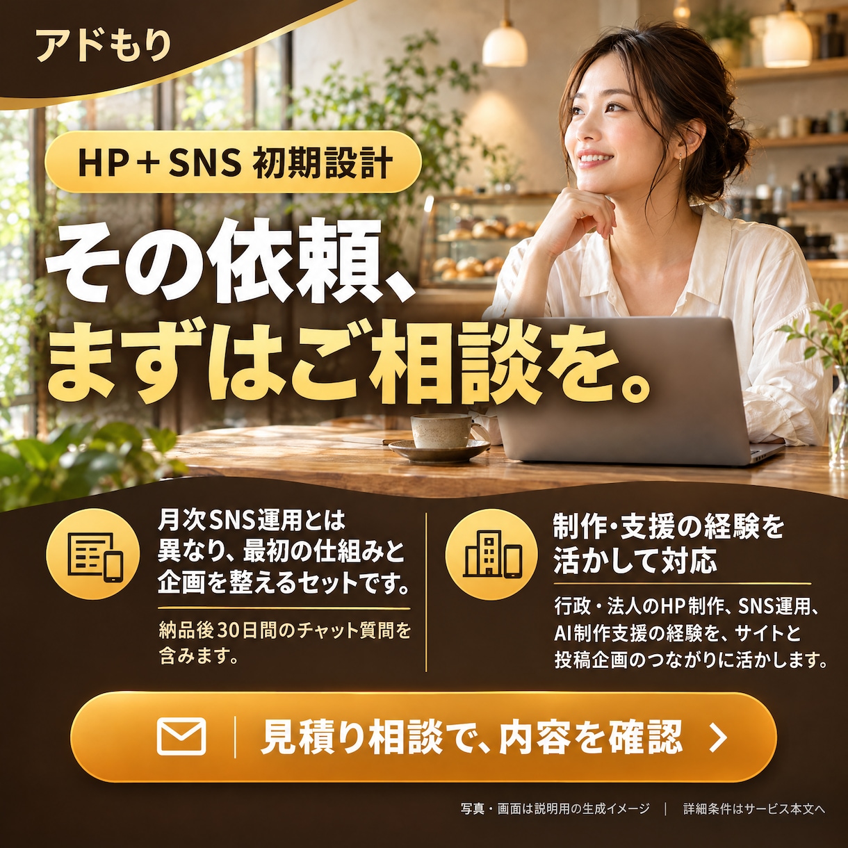 HPとSNSで集客できる仕組みを構築します HP×Instagram×AIのスターターセット イメージ6