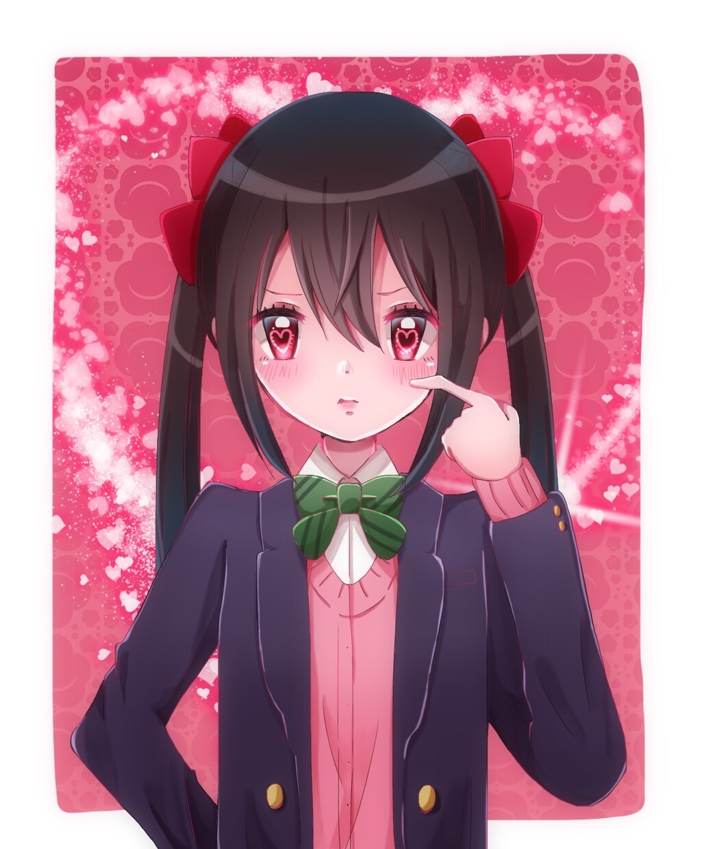 きらきらした女の子のイラスト描きます かわいい女の子限定になります！ イメージ3