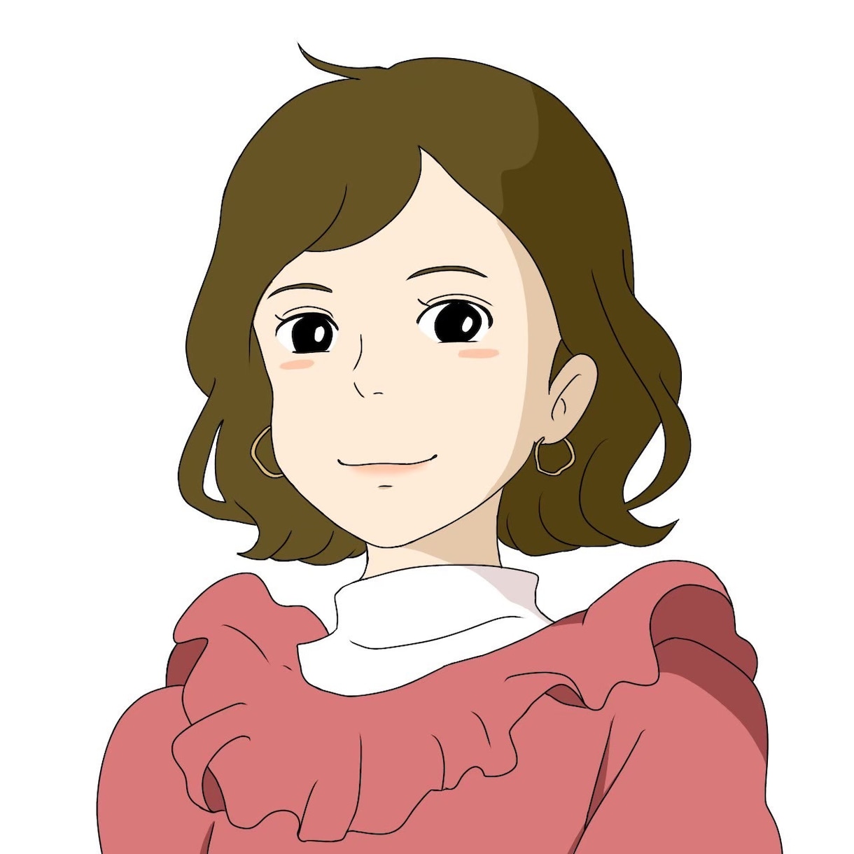 お1人様用♥❁¨̮ジブリ風の似顔絵描きます SNSアイコン、名刺、プレゼントなどにいかがですか？ イメージ9