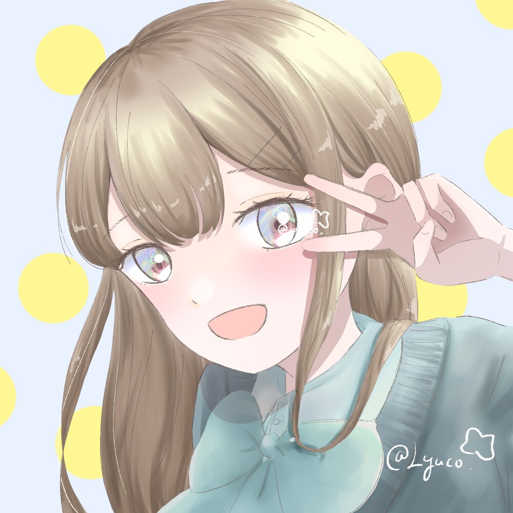 SNS用のアイコンイラストを描きます あなた用の可愛いアイコンを描きます！ イメージ1