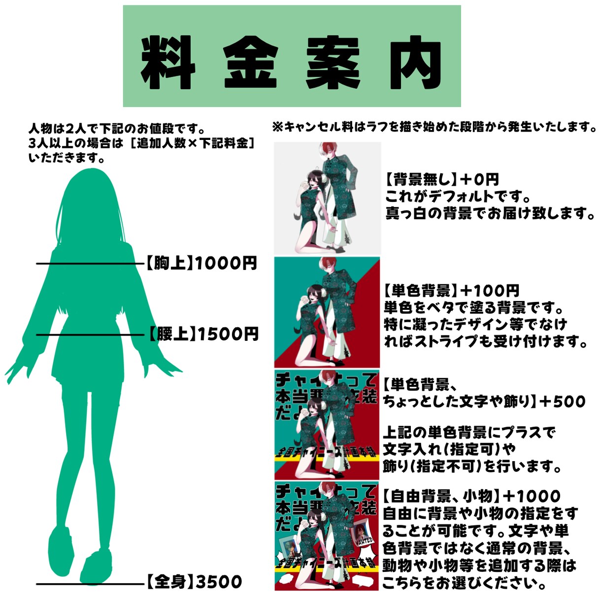 Vライバー実績アリ商用OK！イラスト描きます 可愛いイラストをこの価格でお届け！様々な用途に！ イメージ2