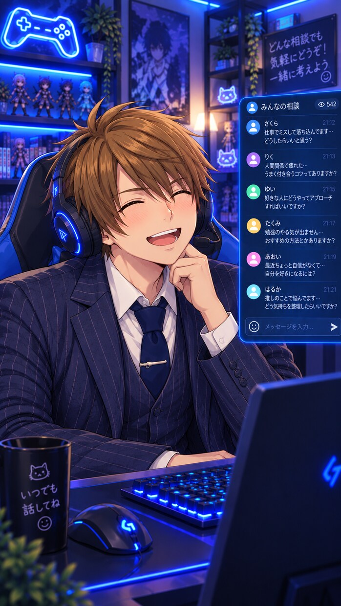 あなたの心に寄り添い、並走します 周りに馴染めない方や生きづらさを抱える人の対等な味方です。 イメージ1