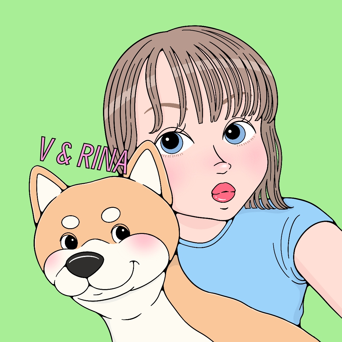 個性派★アメリカンポップな似顔絵お描きします 〜SNSアイコン・記念日・プレゼントなどに〜 イメージ4