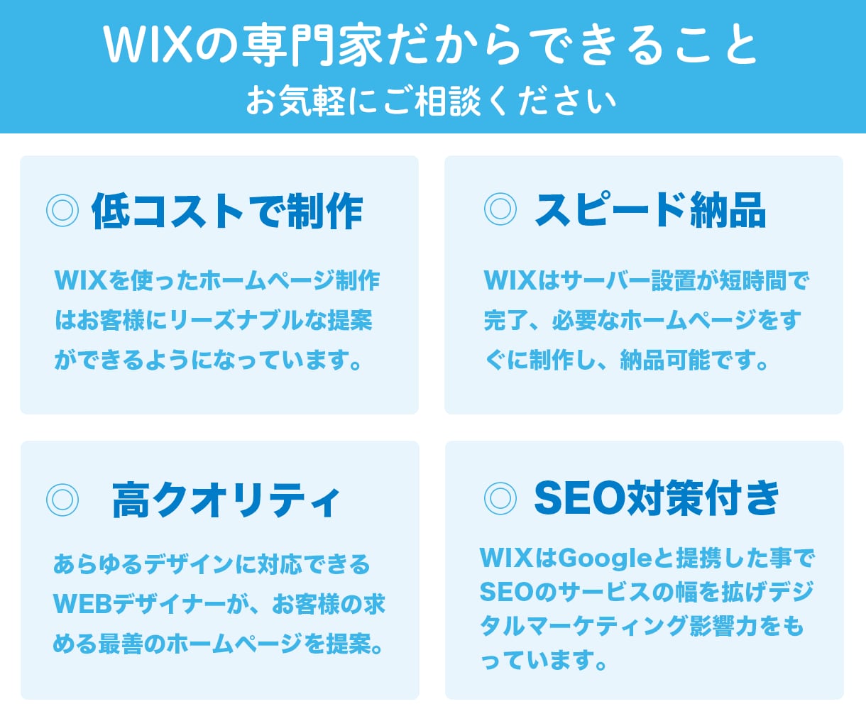 Wixプロ完全オーダーメイドホームページし制作ます ご自身で更新可能なWEBサイト＋SEO設定制作いたします イメージ9