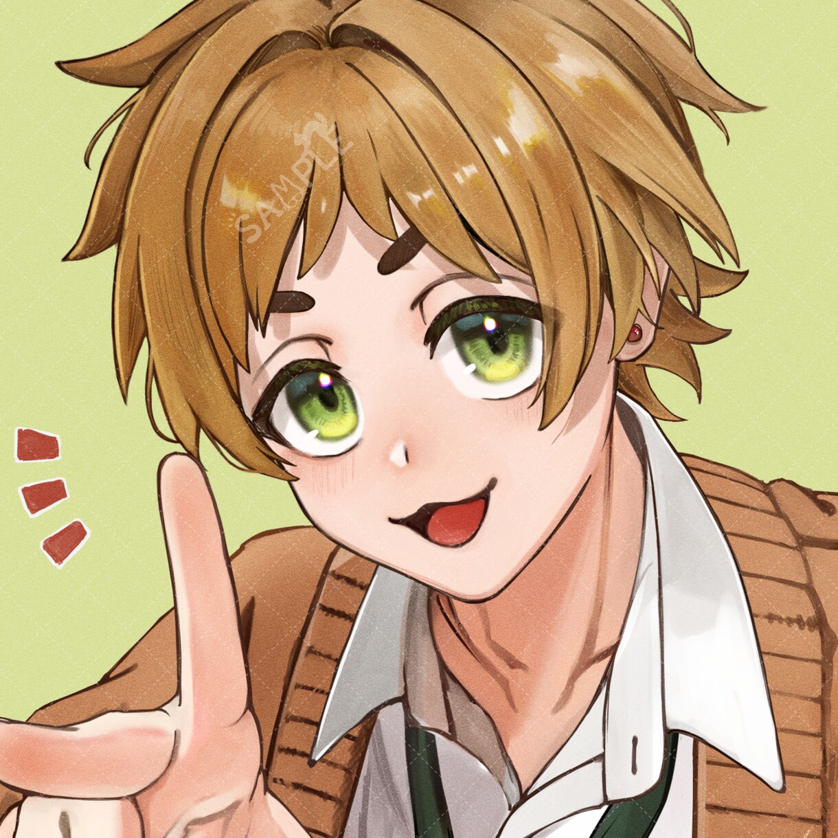 可愛い♡アイコン描きます “かっこいい”も大歓迎！男の子も得意です！ イメージ3