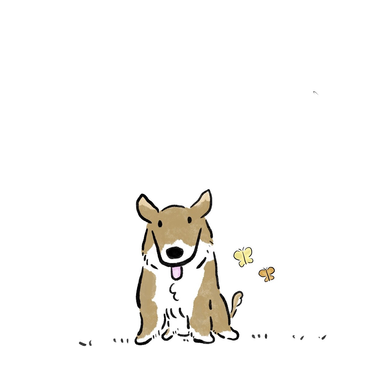 商用OK◎シンプルな動物やペットのイラスト描きます 親しみやすく可愛い1枚！アイコン、グッズなどご利用できます イメージ7